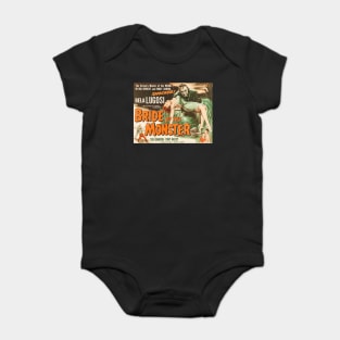 Bride of the Monster Movie Poster Baby Bodysuit